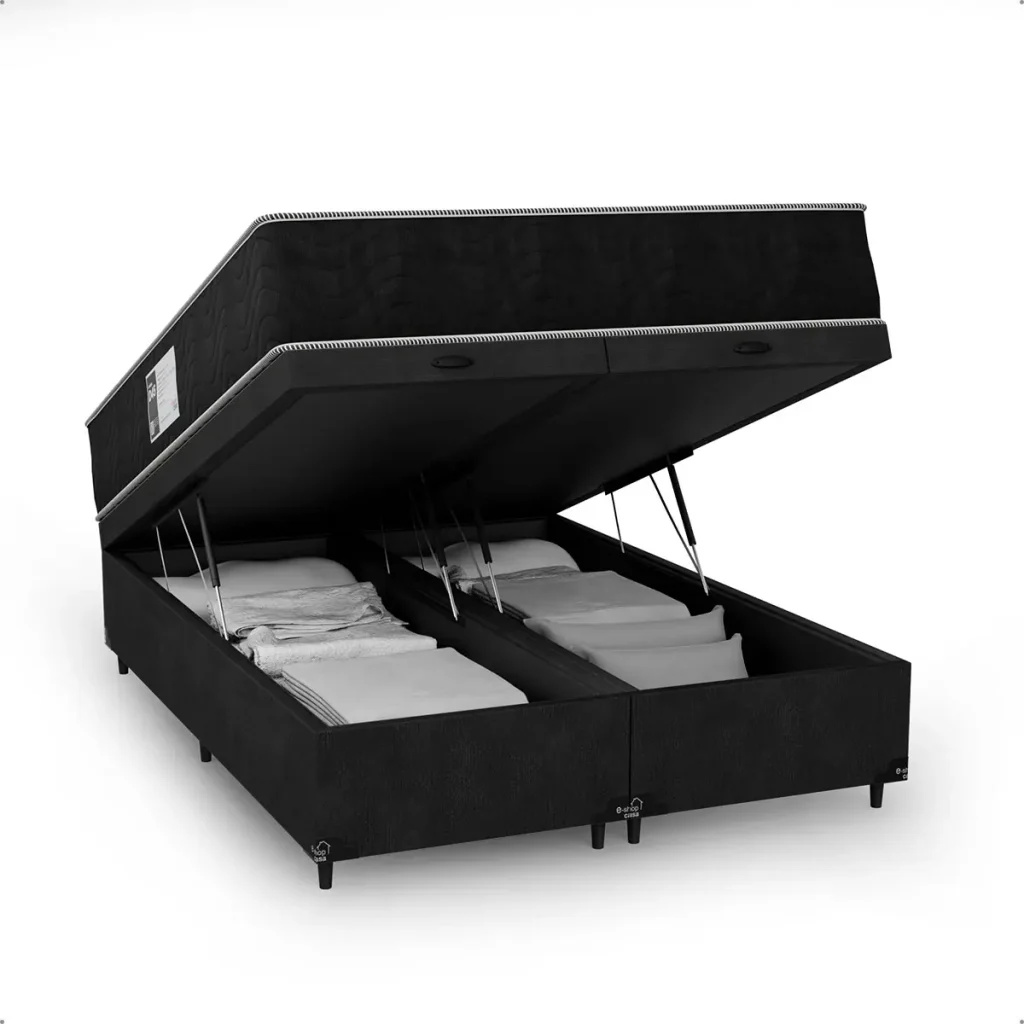 d nq np 2x 696262 mlb105671522443 012026 f cama box bau casal bipartido colcho espuma d45 suede pret