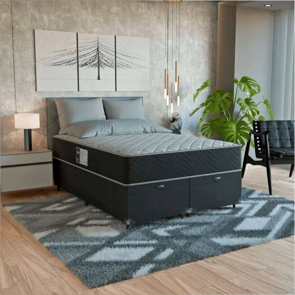 d nq np 2x 924823 mlb105670417741 012026 f cama box bau casal bipartido colcho espuma d45 suede pret